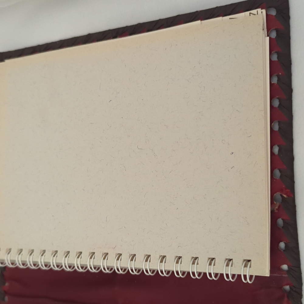 Leather Note And Address Book - Picture 4 of 6